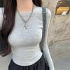 Womens Slim Fit Base Layer Top Half Turtleneck Long Sleeve Winter