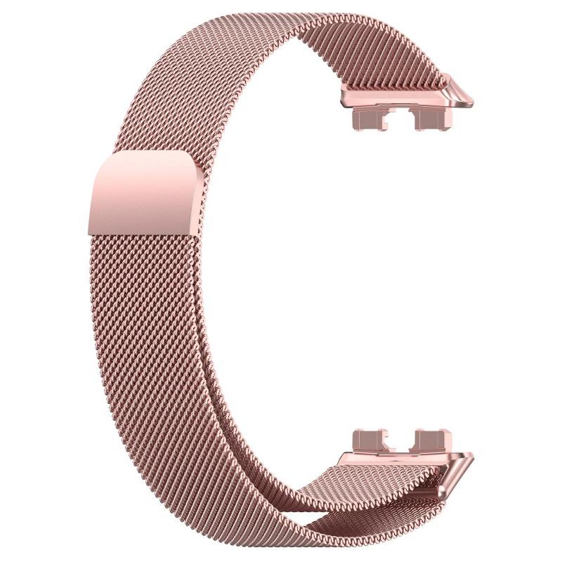 Миланский ремешок для Huawei Band 10 Металлический магнитный браслет удобный Ремешок для часов Huawei Band 10 9 8 Дышащий Сменный correa