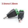 1/5/10pcs DC Male Connector 3.5*1.35MM 3.5mmx1.35mm Power Jack Adapter Plug