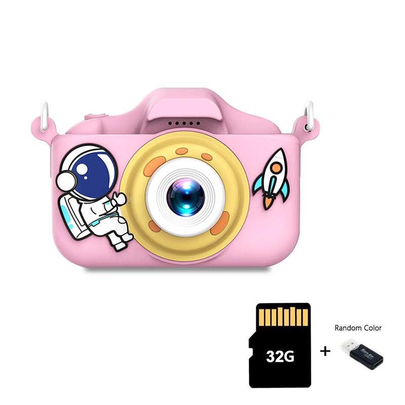 Детская камера Игрушки HD 1080P 2-дюймовый экран 20 МП Детская камера Мини-зеркальная камера Цифровая камера Игрушка Очаровательная игрушка Камера-игрушка Подарки