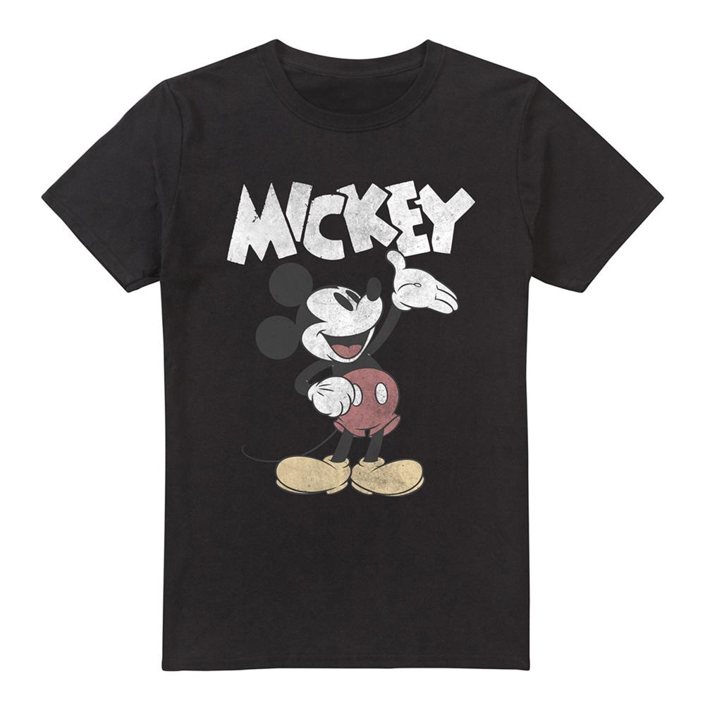 Mickey Mouse & Friends Mens Washout T-Shirt