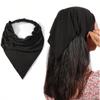 1pc With Anti-Slip Strap Triangle Scarf Absorbent Sweat, Women Bandana Neck Protection Breathable Sweat Towel Women's Hair Headwear, Headscarf