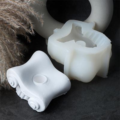 Подсвечник Литье Форма для хранения чашки DIY Цемент Ручная работа Минималистичный Бетон Смола Форма для подсвечника Поделки Домашний декор