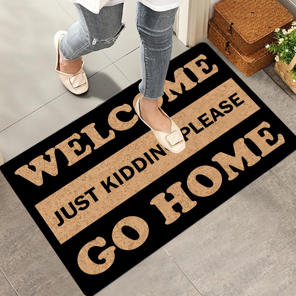 1 шт. коврик для двери сглаз WELCOME коврик для гостиной спальни прихожей уличный нескользящий коврик для пола коврик для ног дивана кухонный коврик