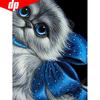 Diamond Embroidery Cat Diamond Painting Round Stones Animal Rhinestones Pictures