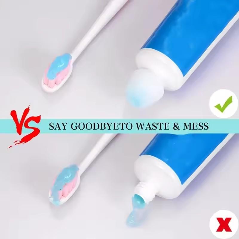 Toothpaste Caps Self-sealing Toothpaste Squeezer Reusable Silicone Flower Shape Pump Tooth Paste Dispensers Bathroom Accessories