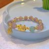 Dodo Hot Hetian Jade Rabbit Bracelet, Women's Niche Design - High Value Student or Bestie Gift