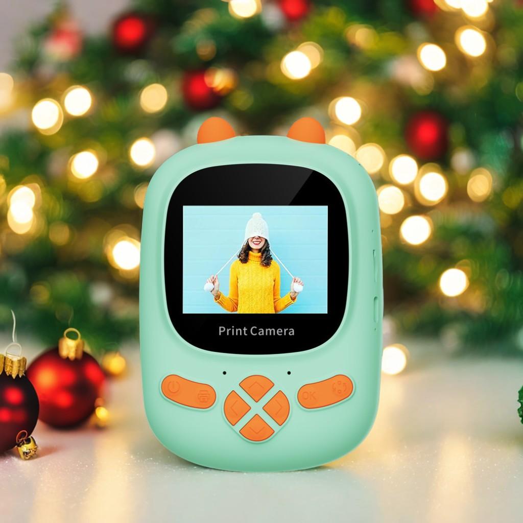 Новая детская камера с принтом, для фото на улице, портативная, с термобумагой, мгновенная печать, цифровая мини-камера HD-видео