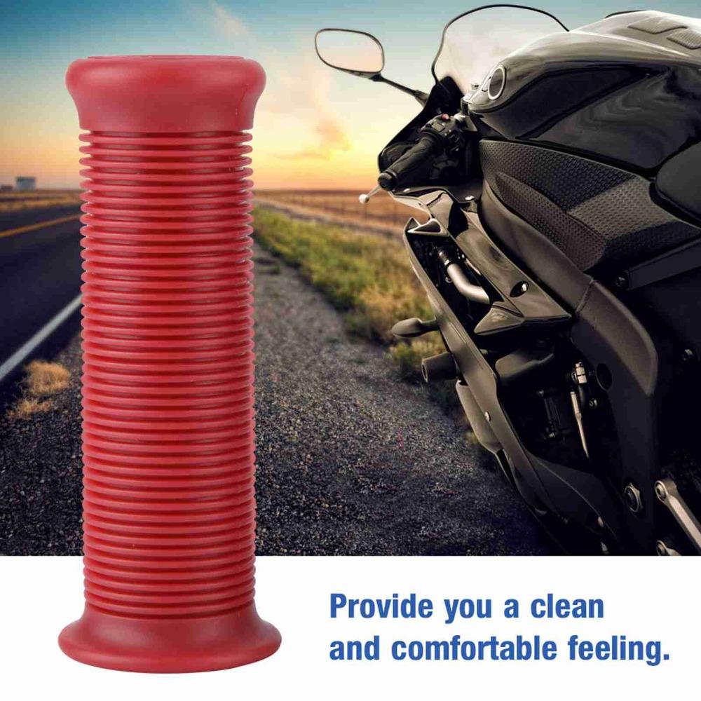 1 pair TPR Material Motorcycle Handlebar Grip Pair Grip Handlebar For Most Motorcycles