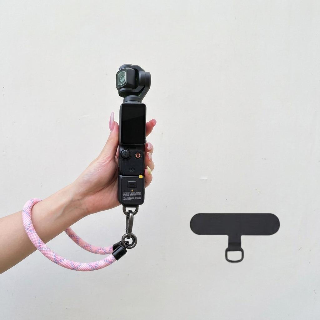 Ремешок на запястье для DJI Osmo Pocket 4: Высококачественный чехол для камеры 3-го поколения и короткий ремешок