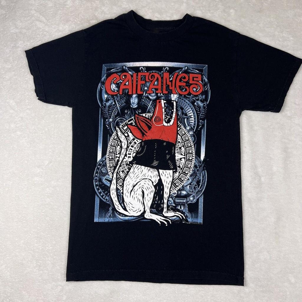 Caifanes Мексиканская группа Jaguares Футболка с тура Классическая черная Унисекс S-5XL