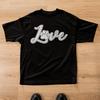 Women's Funny Dog Lover T-Shirt Love Paw Print Sarcastic Graphic Tee