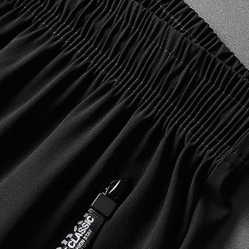 Pierre Cardin Men's Summer Ice Silk Straight-Leg Casual Pants