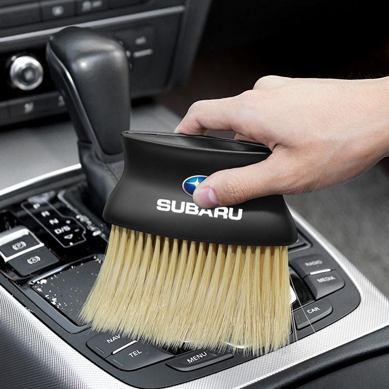 Car Detailing Brush Large Soft Bristle Auto Cleaning Brush For Subaru BRZ Outback WRX Ascent Levorg Forester Impreza Valve Cap VV333