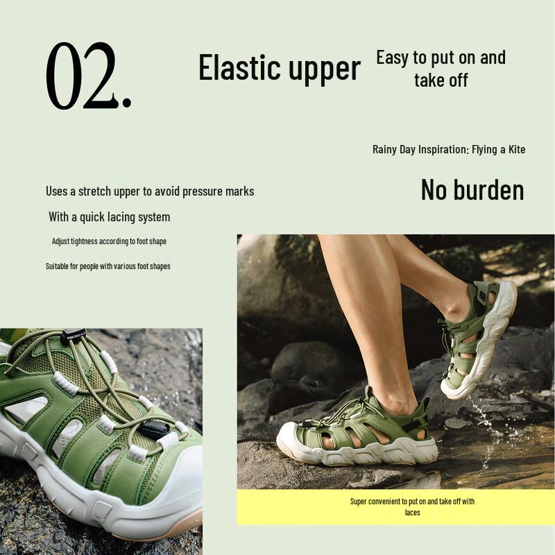 Anta Мужские уличные сандалии Tan Chuan