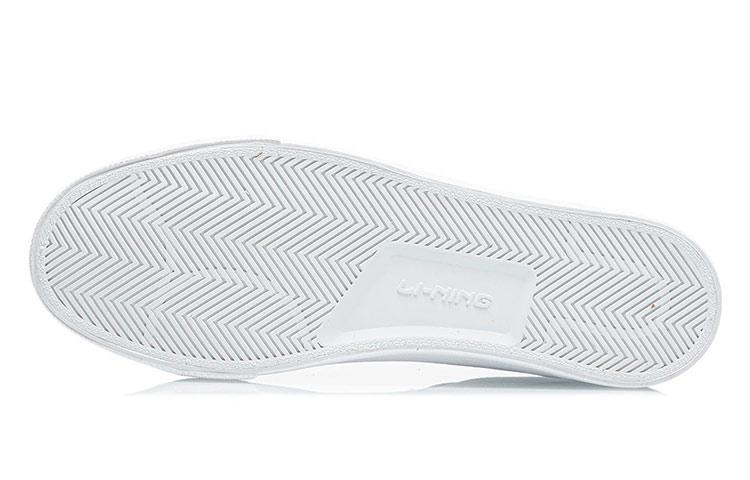 Men's Sneakers Li-Ning Li Ning Abrasion Resistant Breathable Low top Skateboard Shoes Men's Standard White