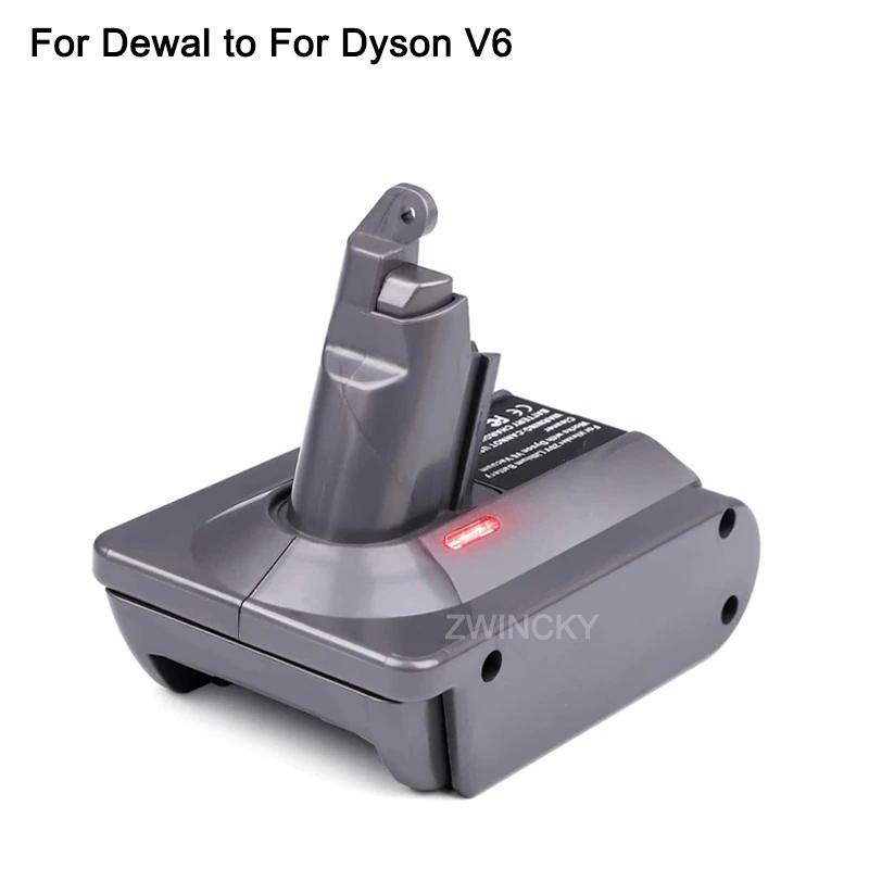 Battery Converter Adapter For Makita/Dewal/Milwaukee/Bosch/Ryobi 18V Li-ion Battery To For Dyson V6 V7 V8 Animal Vacuum Cleaner