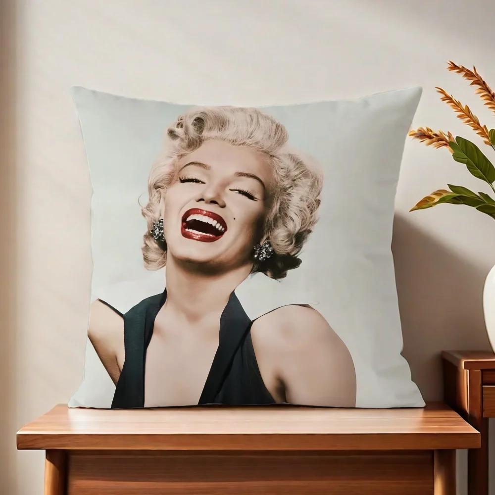 M-Mmarilyn Удобная Мягкая Наволочка Сексуальная Для M-Mmonroe Дивана Гостиной Домашнего Офиса Декор Защитные Чехлы S