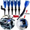 5 шт. Автомобильная воронка для заправки Бензиновая Складная Пластиковая Автомобильная Мотоциклетная Масляная воронка для заправки Инструмент для заполнения двигателя автомобиля Аксессуары.