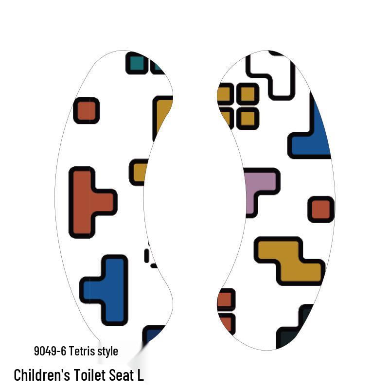 Детская мультяшная самоклеящаяся моющаяся подушка-накладка на сиденье унитаза