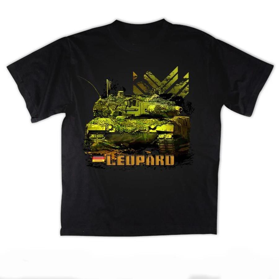 Bundeswehr German Army Leopard Main Battle Tank TShirt Short Sleeve Casual 100 Cotton ONeck Summer Mens Tshirt Size S3XL
