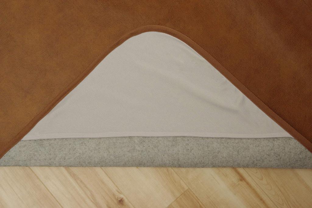 Ikehiko Rug Wrinkle Scratch 190 x 190 cm Cover, Anti-Scratch, Antibacterial, Resistant, Brown, Approx. #6031379