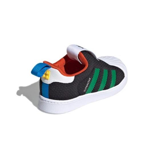 adidas Superstar 360 x LEGO Низкие Черные Зеленые - FX4924