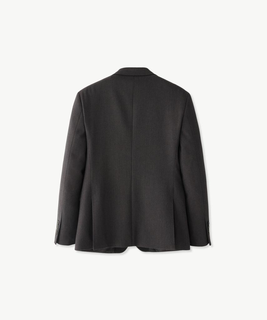STCO Костюмный пиджак с мелкой полоской, двухцветный, Easy Care_Коричневый (Slim Fit)_Ssjvd01Sth