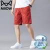 MIIOW Мужские летние дышащие хлопковые шорты