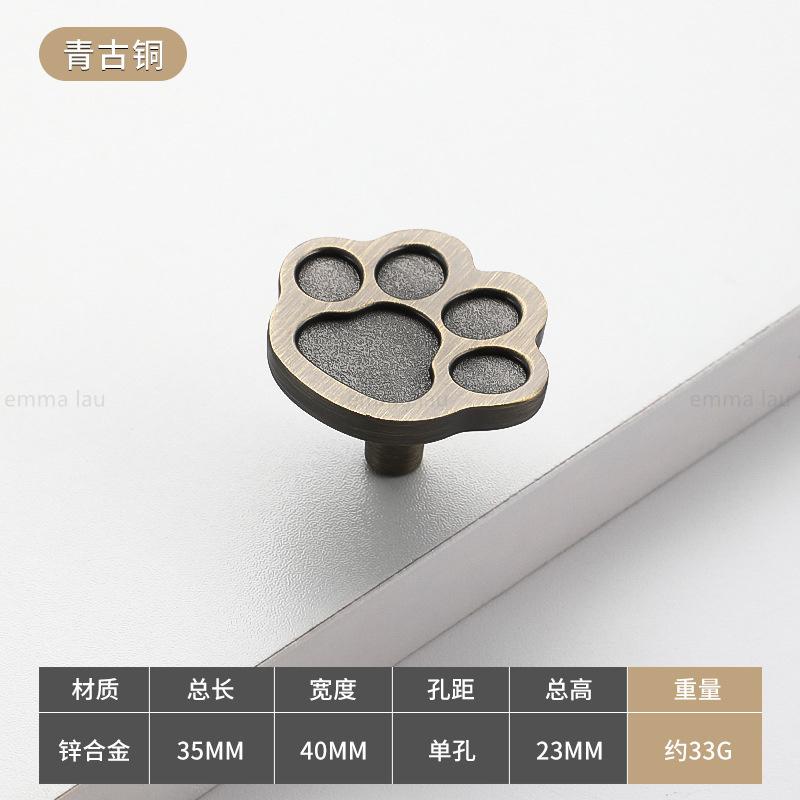 Cartoon Bear Cabinet Door Handle Solid Wardrobe Handles Drawer Door Knobs Furniture Pulls For Kitchen Cupboard Handles Diy