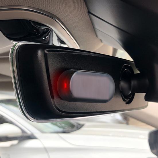 Car Solar Power Simulated Dummy Alarm Anti-Theft LED Flashing Security Light Fake Automotive Warning Lamp