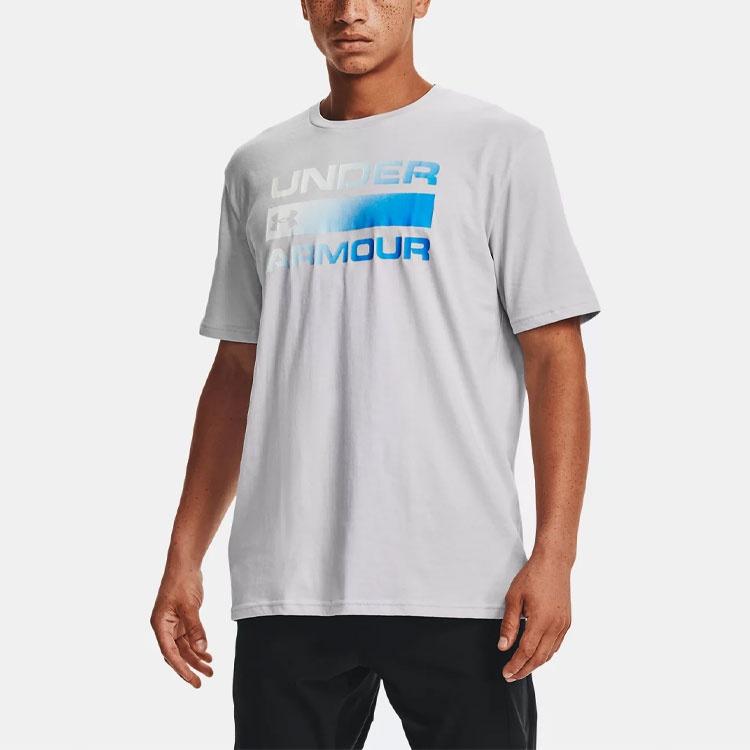 Under Armour Set in Sleeve T Shirt Men's Gray Unisex 1329582-015