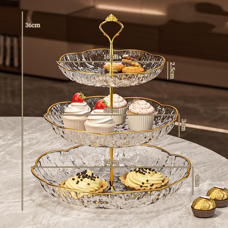 Многоярусный фруктовый журнальный столик поднос для конфет