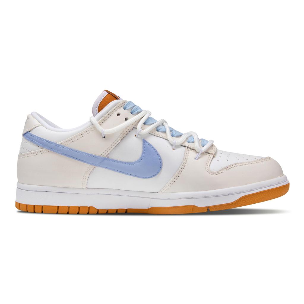 Nike Кроссовки Dunk Бледно-голубые Устойчивые к истиранию Низкие Скейтбордические Обувь Унисекс Бежевый Белый Синий FQ6965-700(Команда864-)