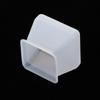 Floor Protectors Brown Color White Grey Table Cover Chair Leg Caps Square Silicone