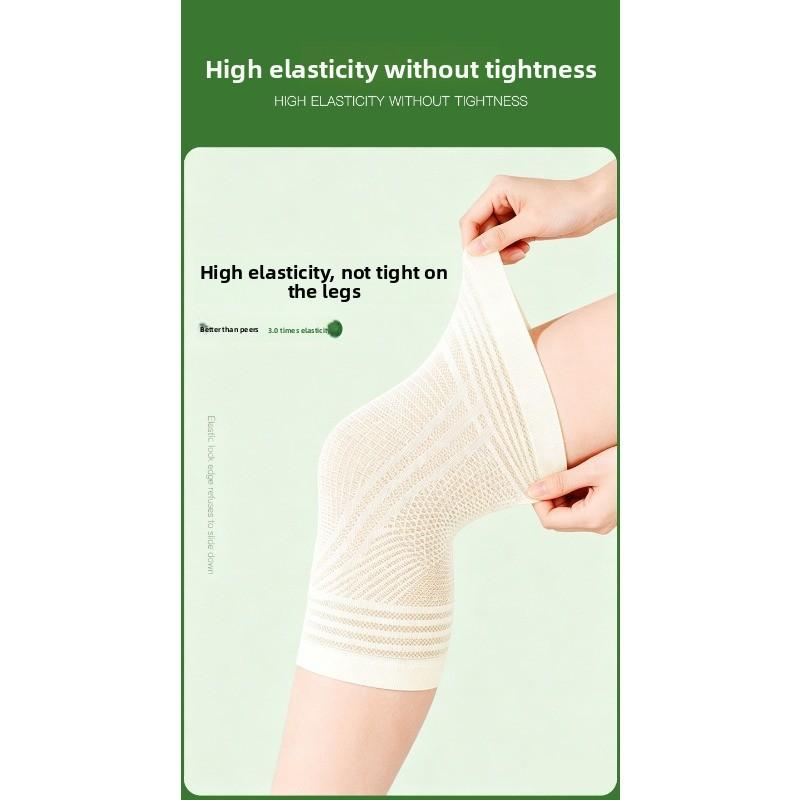 Ultra-thin Knee Support Silk Stocking for Cold Protection, Anti-rheumatism Leg Wear, Knee Protection for Yoga, Joint Leg Cover