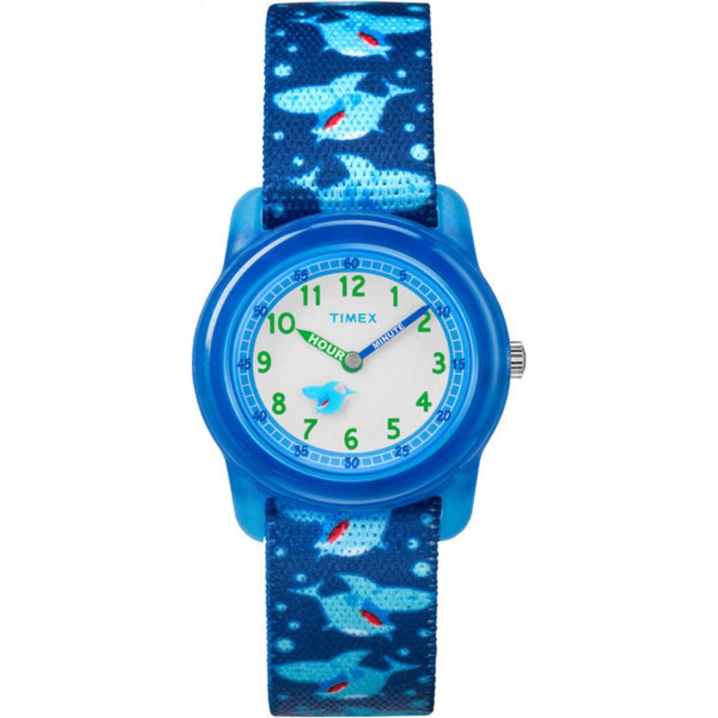 TIMEX Girls Time Machines Analog Elastic Fabric Strap Watch