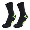 Unisex Mid Calf Ski Socks, Nylon Breathable Sweat Absorbent Winter Sports Socks for Men Women, 168N Terry Knit Thermal Socks
