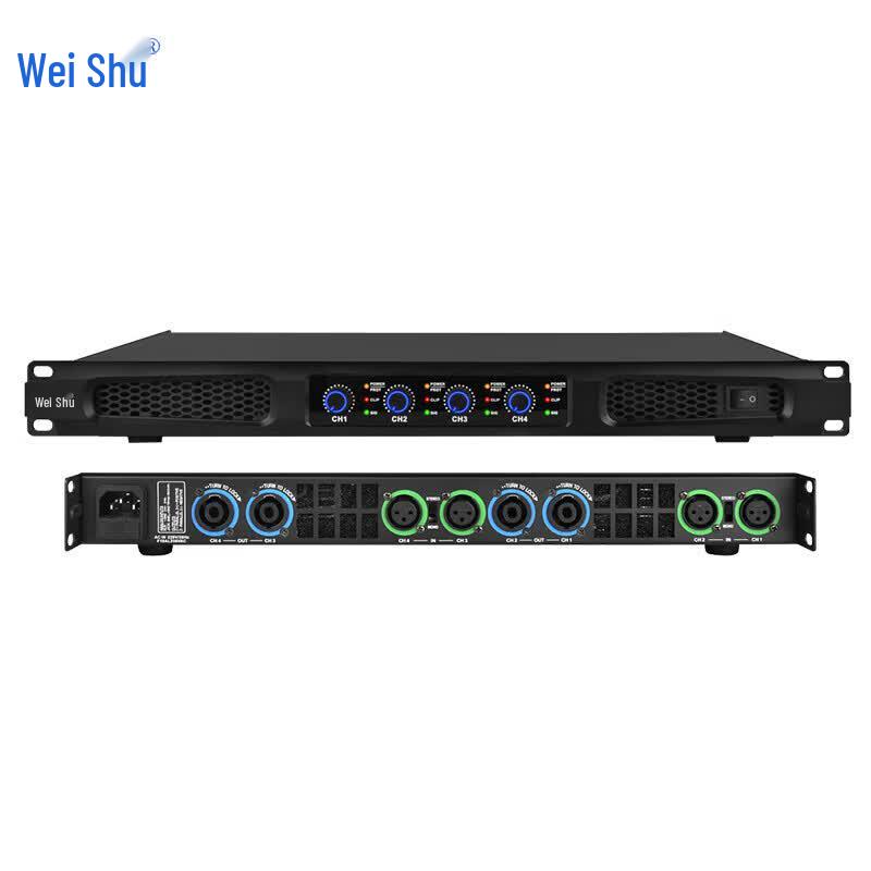 Professional 4-Channel Digital Audio Power Amplifier (CN version)
