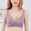Бюстгальтеры пуш-ап для женщин, сексуальное кружевное нижнее белье с тонкими чашками, беспроводное удобное нижнее белье больших размеров