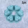 Food Grade Silicone Dessert Baking Tray Flexible French Pastry Mold Heart Baking Mold  Chocolate