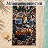 Beach TowelAttack on Titan Custom Name Text Personalized Soft Towel for Beach Pool Indoor Home Decor Gift