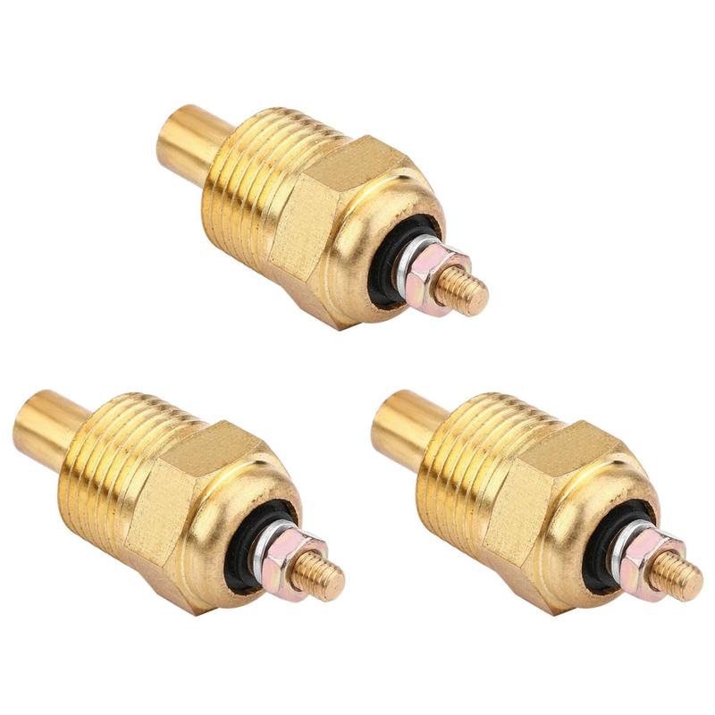 A48P-3X Golden Water Temperature Sensor Replace For Mercury Mercruiser 806490T Sierra 18-5897 Mallory 9-42400