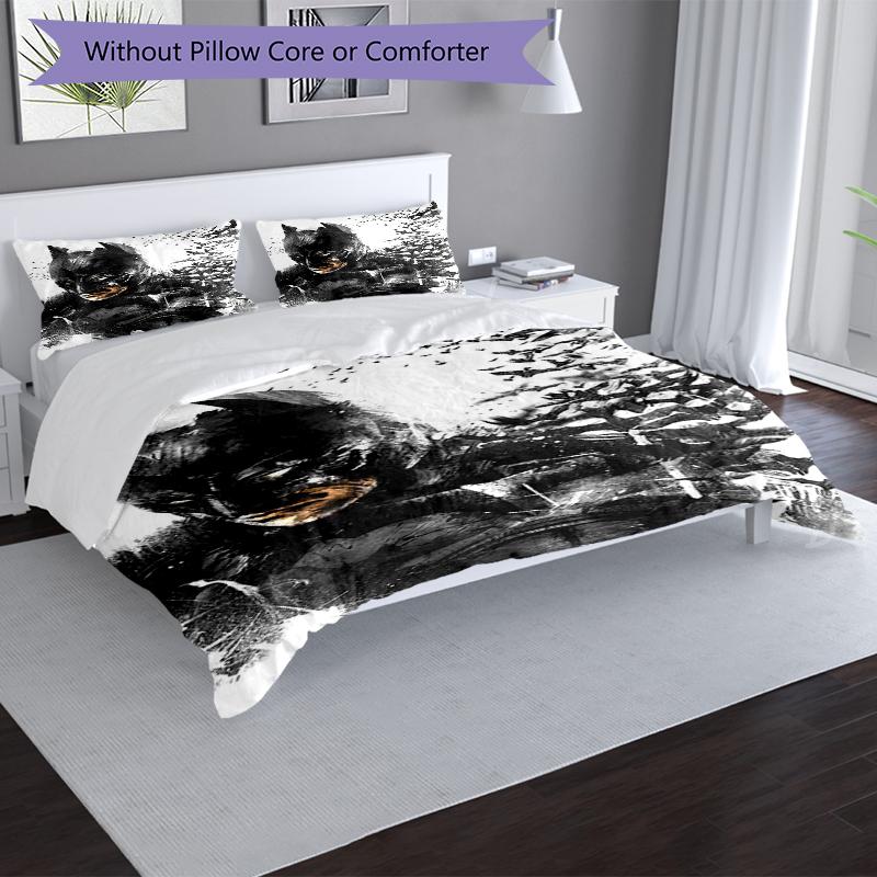 Batman Artwork Print Flannel Blanket, Soft Warm Lightweight Throw Blanket for living Room,Sofa Bed Camping office