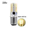 For Sewing Machine 2.6W 3014 LED Corn Bulbs 110/120V BA15D  Crystal Lamp