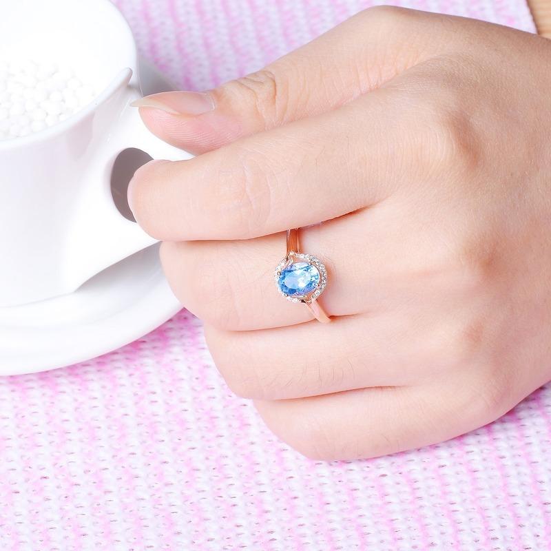 Sace Gems Классическое кольцо из медного сплава с цирконом, женские ювелирные изделия, свадебный подарок для вечеринки