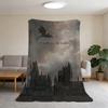 Blanket Super Warm Comfortable Plush W-Wing Throw Blanket Child Dragon Home F-Fourth Sofa Bedroom Gift