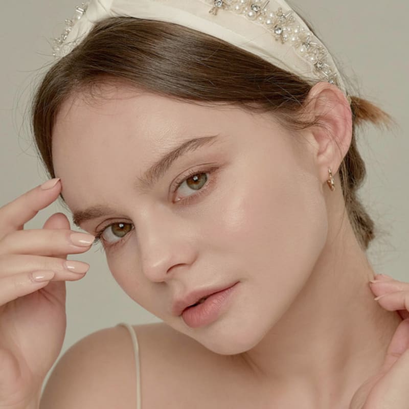 BESTY Элегантная повязка на голову с лебедем