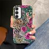 Чехол для телефона Samsung Galaxy S25 A56 S20 FE A16 S23Ultra A36 S24 Ultra A26 S23 S25Ultra Мягкая крышка Capa Модные Цветы
