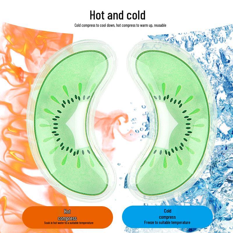 Gel Fruit Eye Patch - Cooling & Warming Compress for Double Eyelid Relief